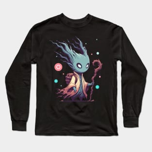 Kawaii Forest Tree Mage Wizard Spirit Long Sleeve T-Shirt